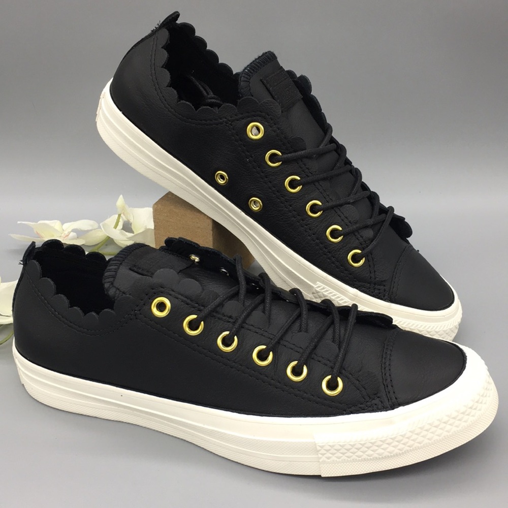Converse CTAS OX black/gold/egret - Picture 2 of 8